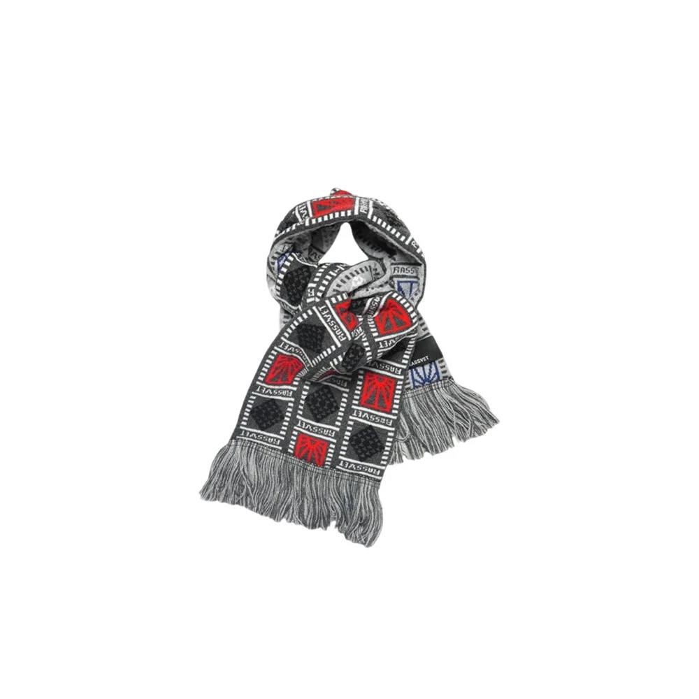 Rassvet Multicolor Winter Scarves, Male, One Size, Logo Knit Scarf