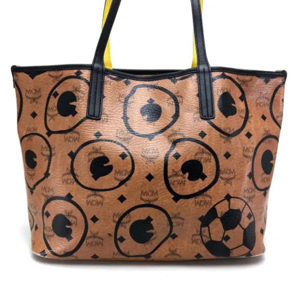 MCM Pre-owned Leather shoulder-bags Brown Dames