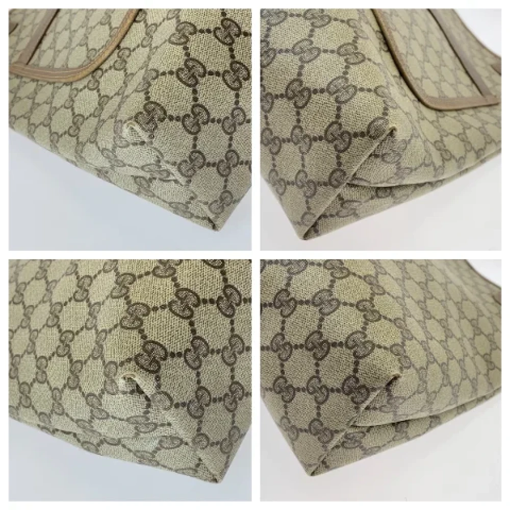 Gucci Vintage Pre-owned Canvas gucci-bags Brown Dames
