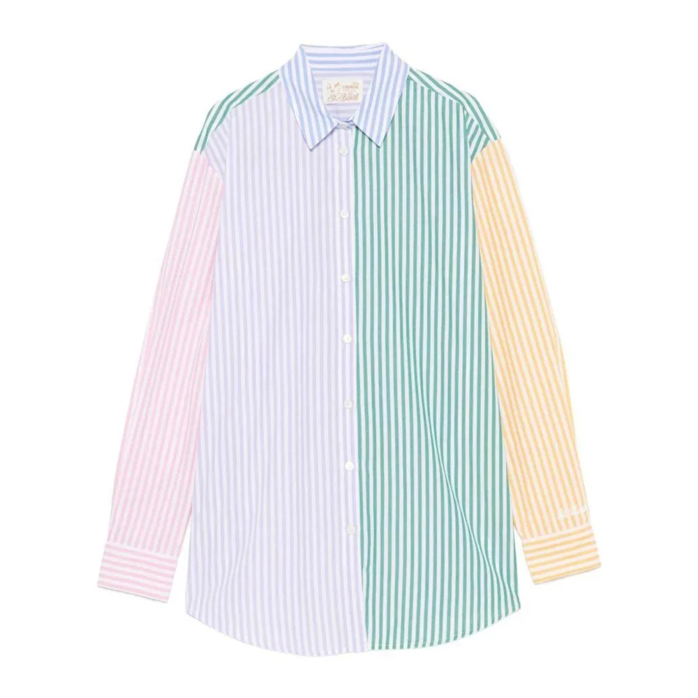 Mc2 Saint Barth Multicolor Brigitte Shirt - Female - Shirts - Xs - Blouses & Shirts