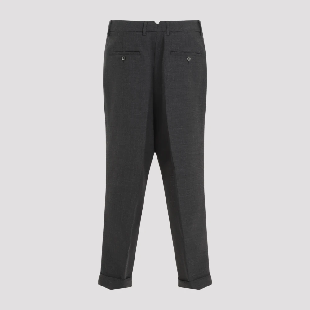 Ami Paris Gekropt Broek Gray Heren
