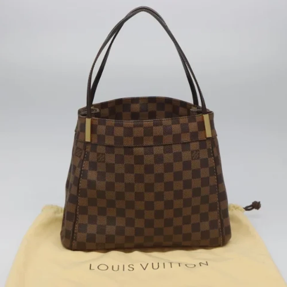 Louis Vuitton Vintage Pre-owned Canvas handbags Brown Dames