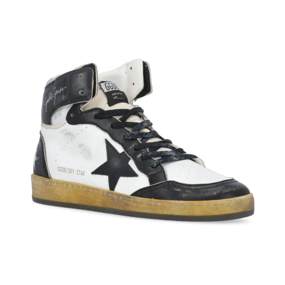 Golden Goose Multicolor Leren Hoge Sneakers Multicolor Heren