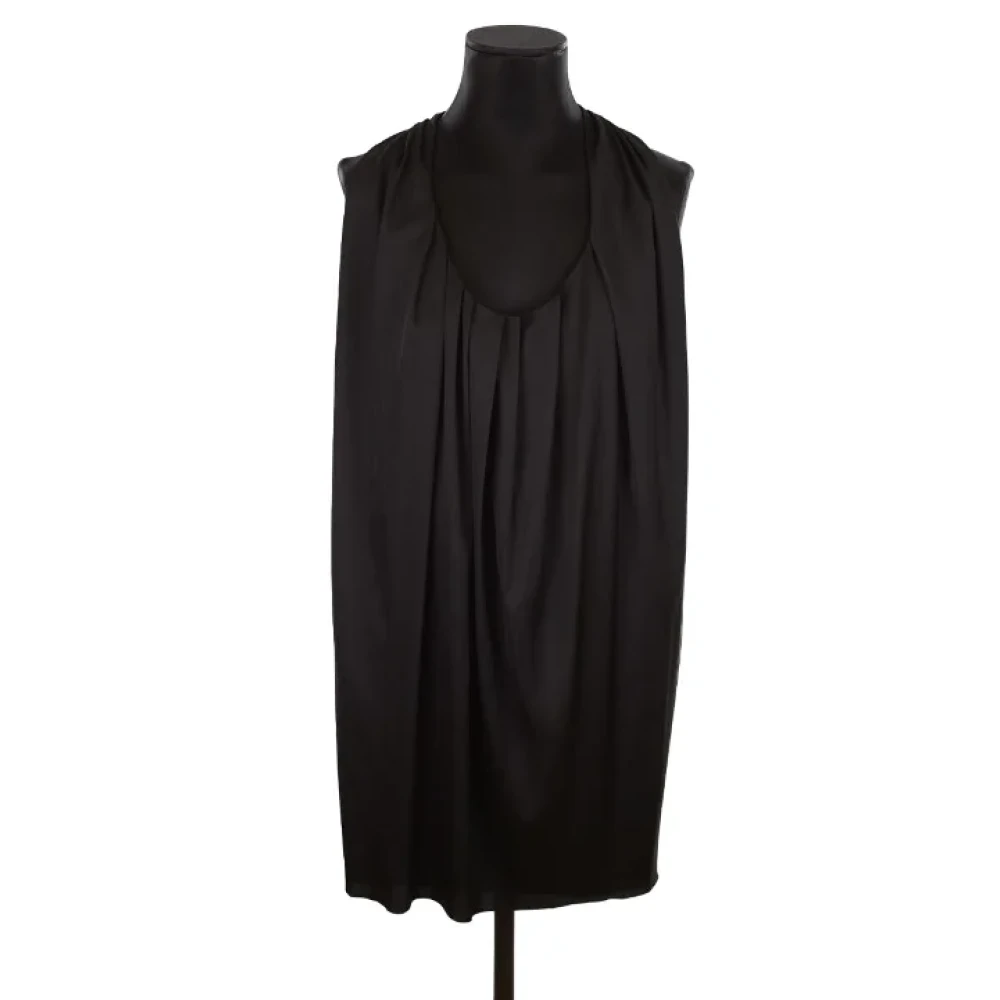 Acne Studios Pre-owned Polyester dresses Black Dames