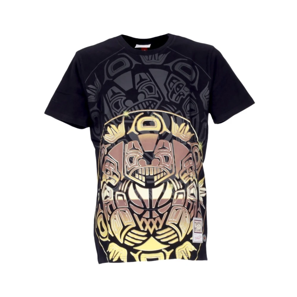 Mitchell & Ness T-shirt NBA Big Face 4.0 Hardwood Classics Vangri Black Heren