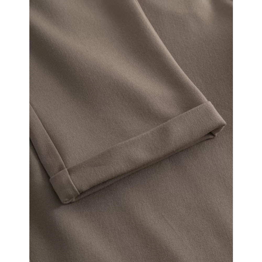 Les Deux Nette Slim Fit Oprolbare Broek Gray Heren