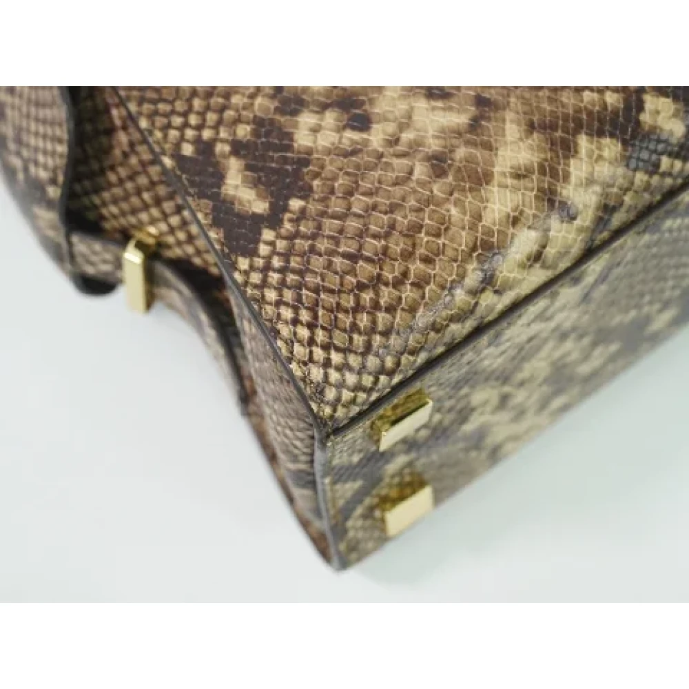 Michael Kors Pre-owned Leather handbags Brown Dames