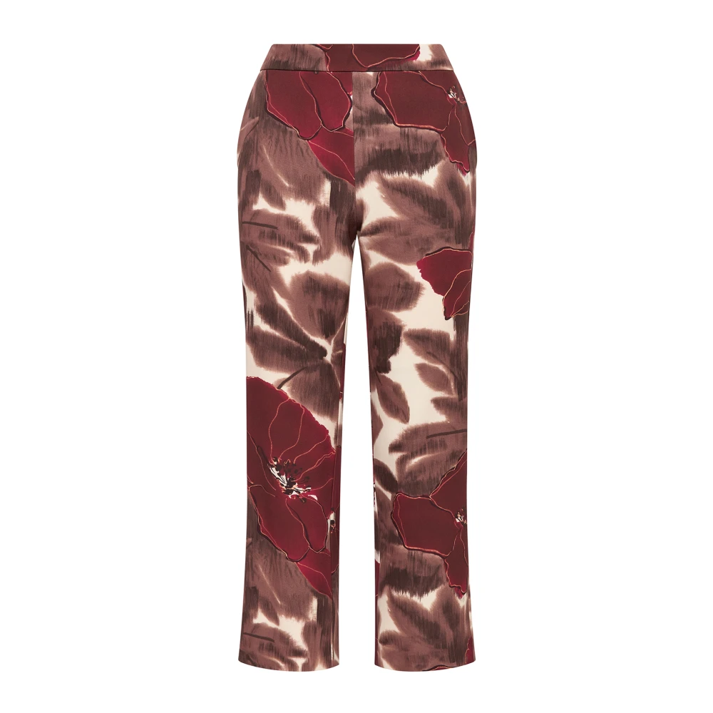 Maliparmi Camou Bloem Cady Broek Multicolor Dames
