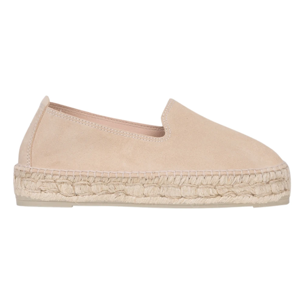 Manebí Women's Beige Espadrilles, 6 Uk, Champagne Espadrilles Platform Sandals
