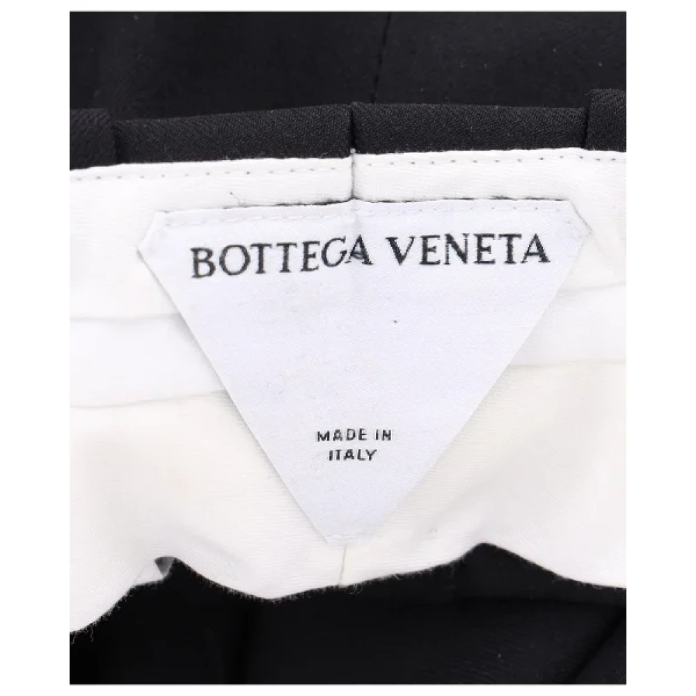 Bottega Veneta Vintage Pre-owned Wool bottoms Black Dames