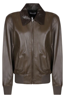 Shiny Leather Blouson
