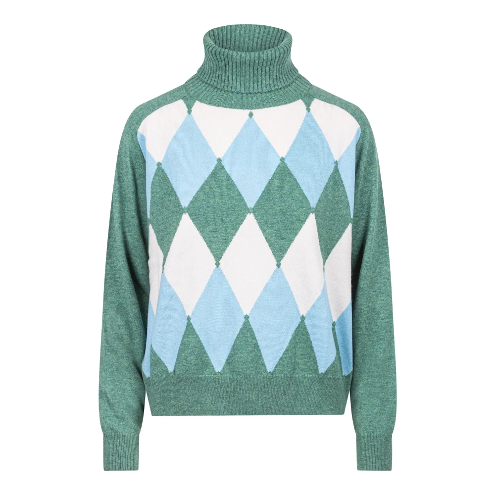 Ballantyne Stijlvolle Sweaters Collectie Green Dames