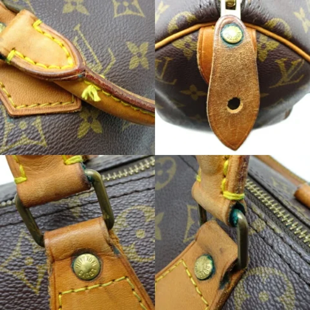 Louis Vuitton Vintage Pre-owned Canvas handbags Brown Dames