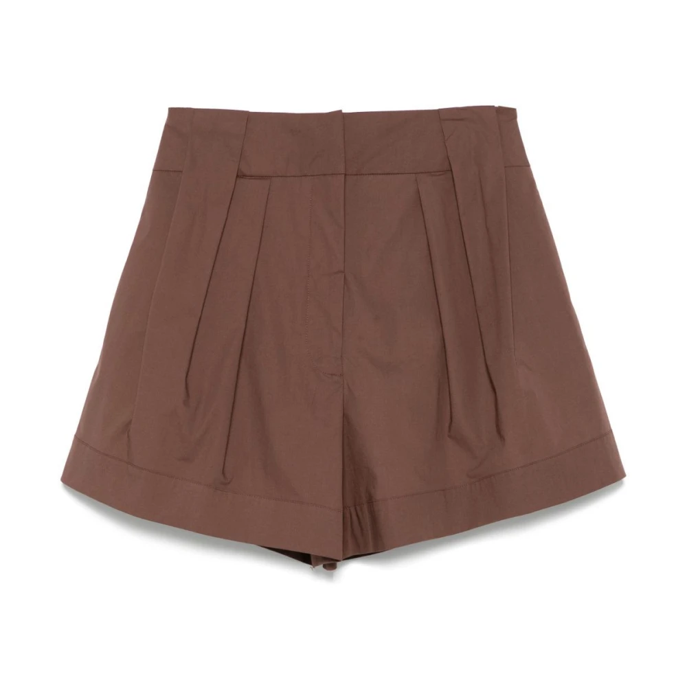 Federica Tosi Bruine Shorts voor Vrouwen Brown Dames