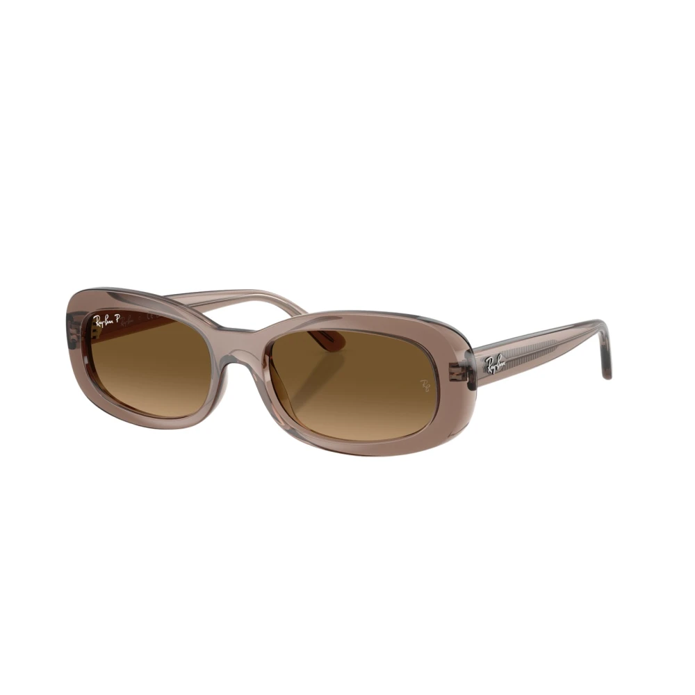 Ray-Ban Women's Brown Sunglasses, 56 Mm, Oval Sunglasses