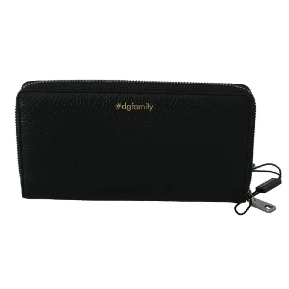 Dolce & Gabbana Pre-owned Leather wallets Red Dames