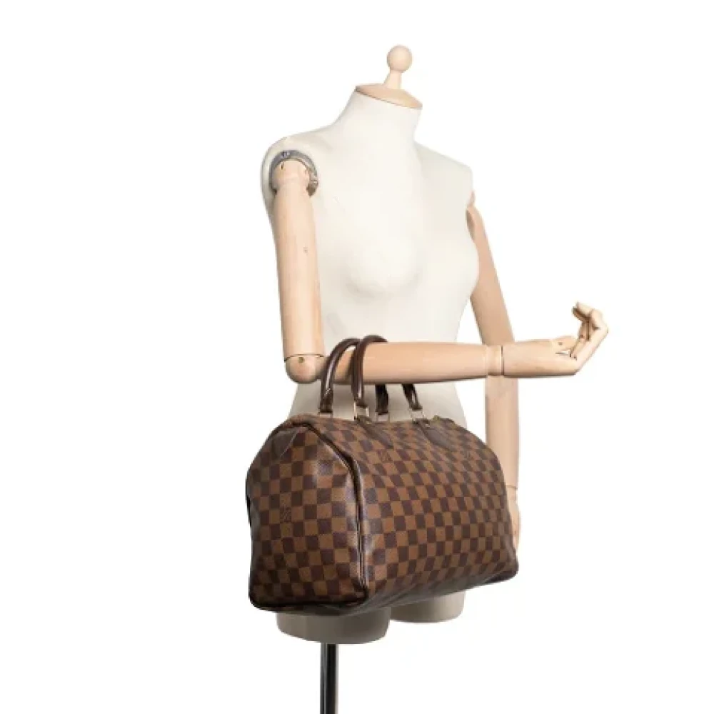 Louis Vuitton Vintage Pre-owned Canvas handbags Brown Dames
