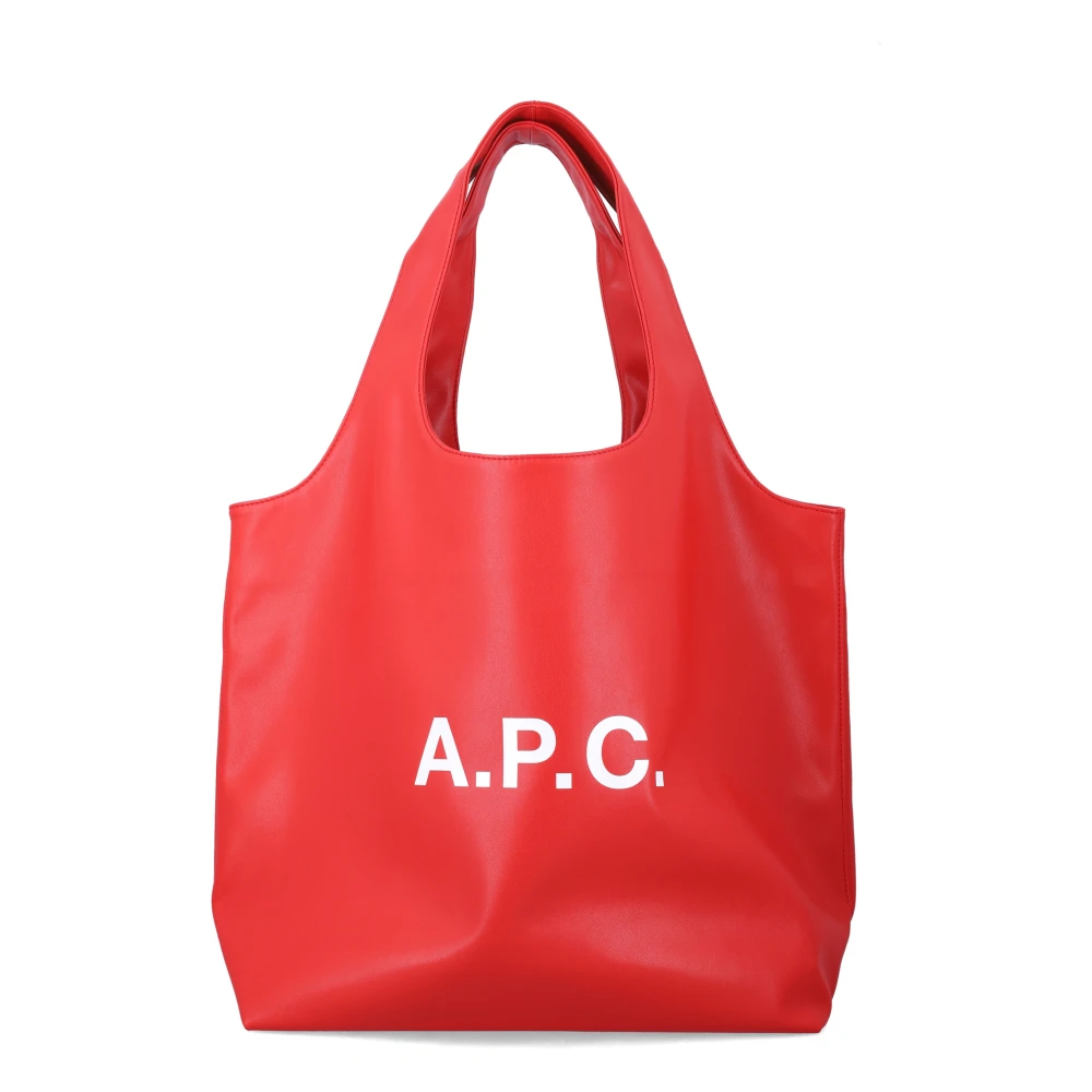 A.p.c. Unisex Röd Väskor One Size, Polyester, Tote Ninon
