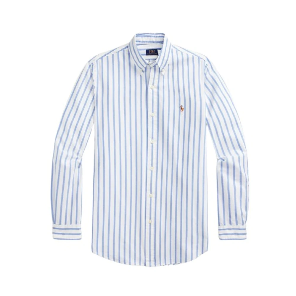 Polo Ralph Lauren Gestreept Oxford Custom Overhemd Multicolor Heren