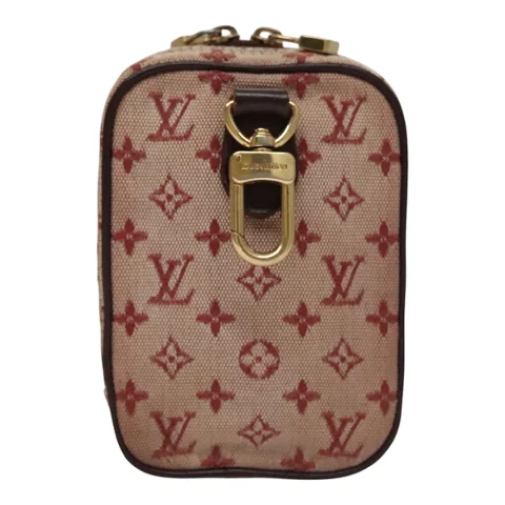 Louis Vuitton Vintage Pre-owned Canvas pouches Red Dames