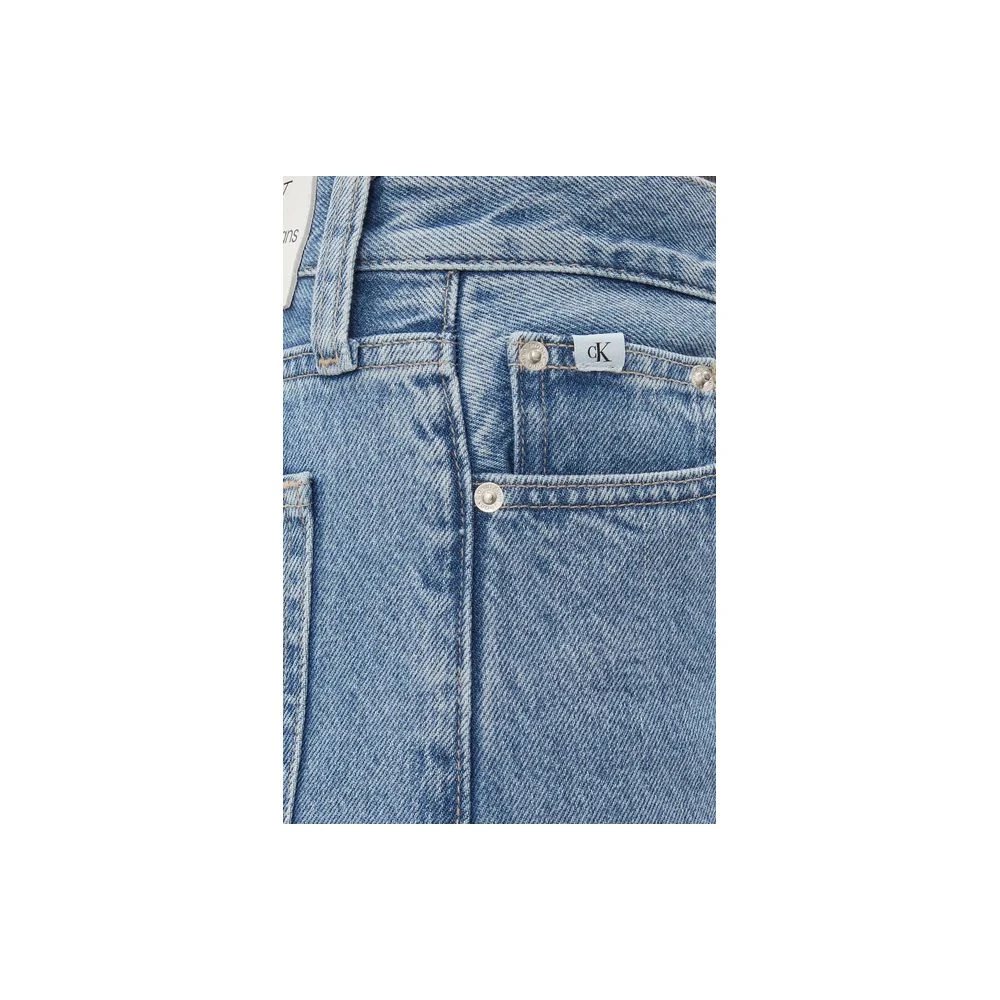 Calvin Klein Jeans Lichtblauwe Baggy Jeans & Broek Blue Dames
