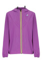 veste-impermeable-violette-a-capuche