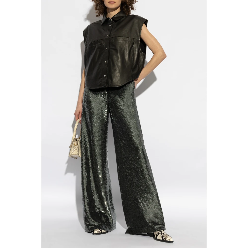 IRO Pailletbroek Noliala Gray Dames