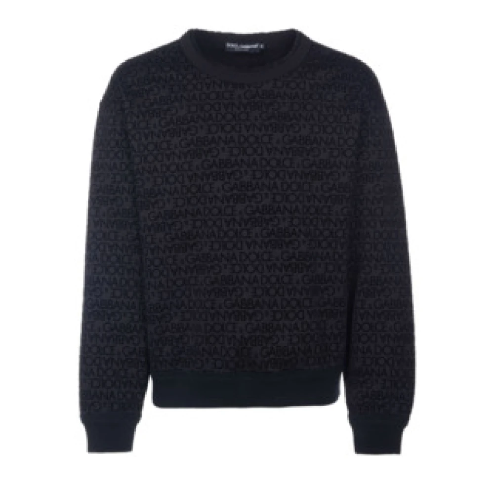 Dolce & Gabbana Uomo Nero Maglie, S, New,