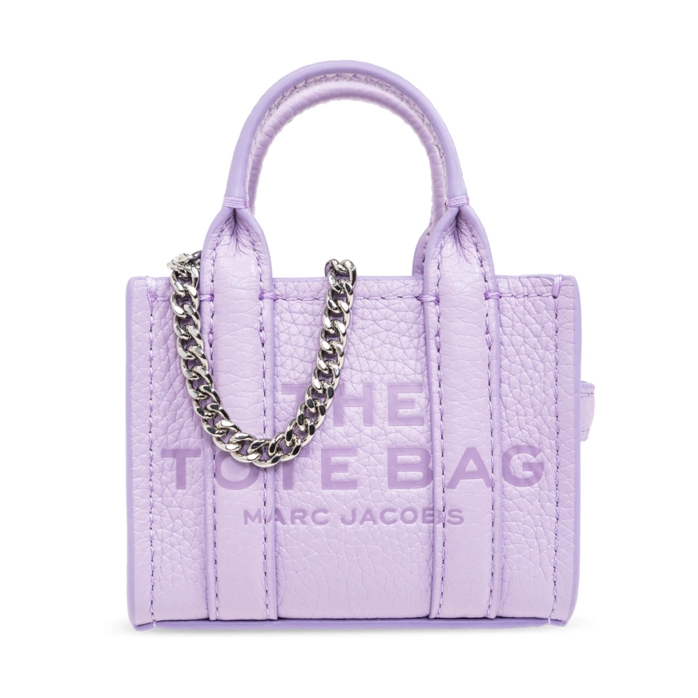 Marc Jacobs Sleutelhanger met logo Purple Dames