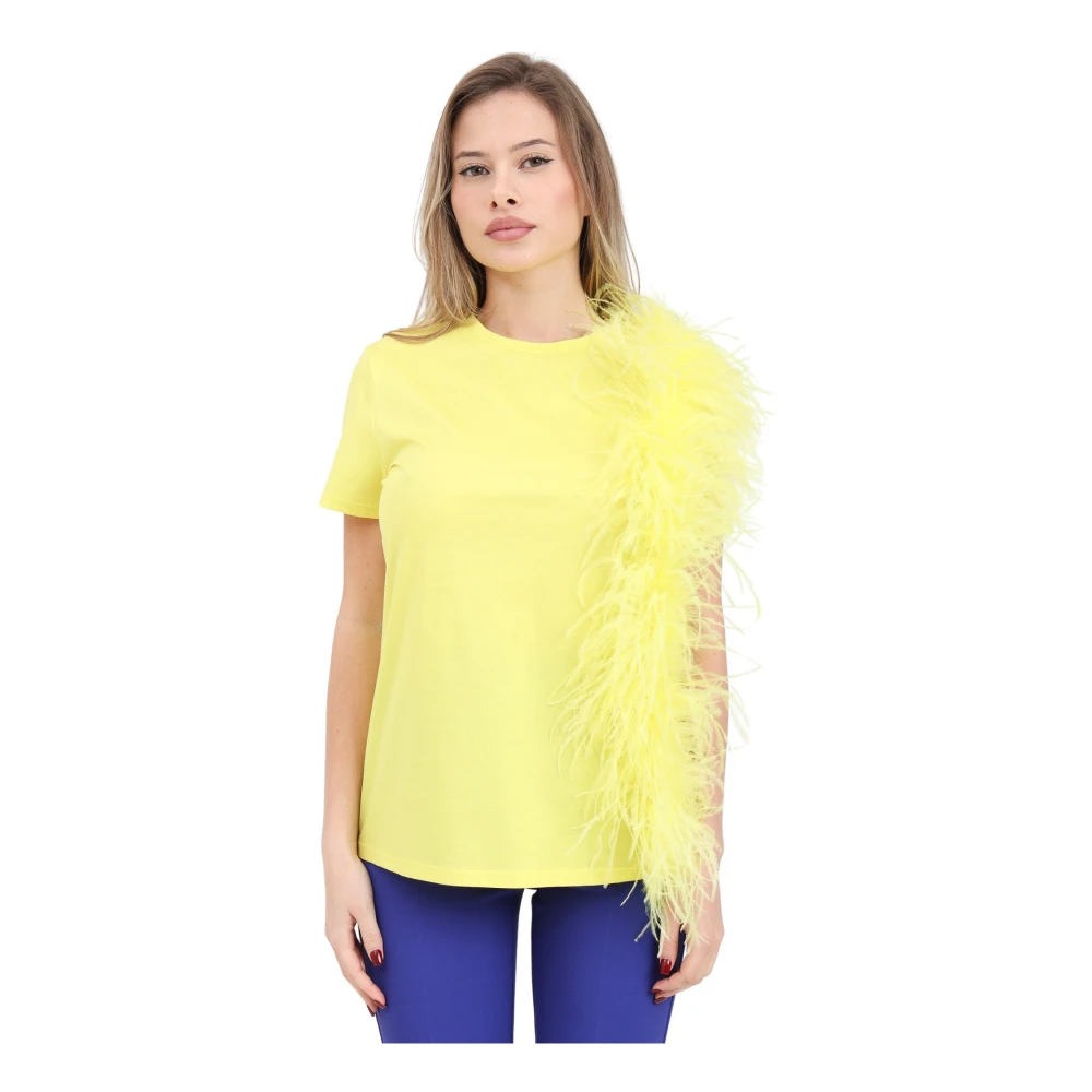 Max Mara T-Shirts Yellow Dames