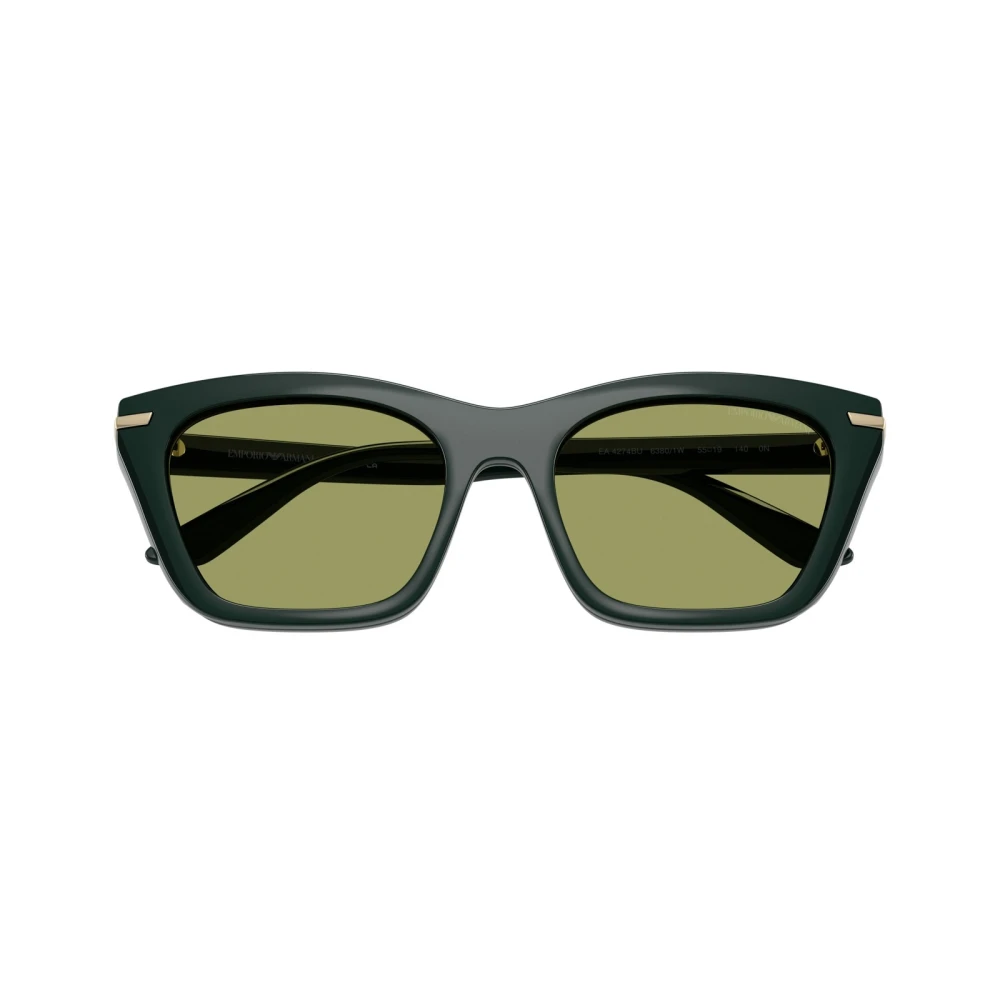Emporio Armani Women's Green Cat Eye Sunglasses - Sunglasses - 53 Mm - Accessories