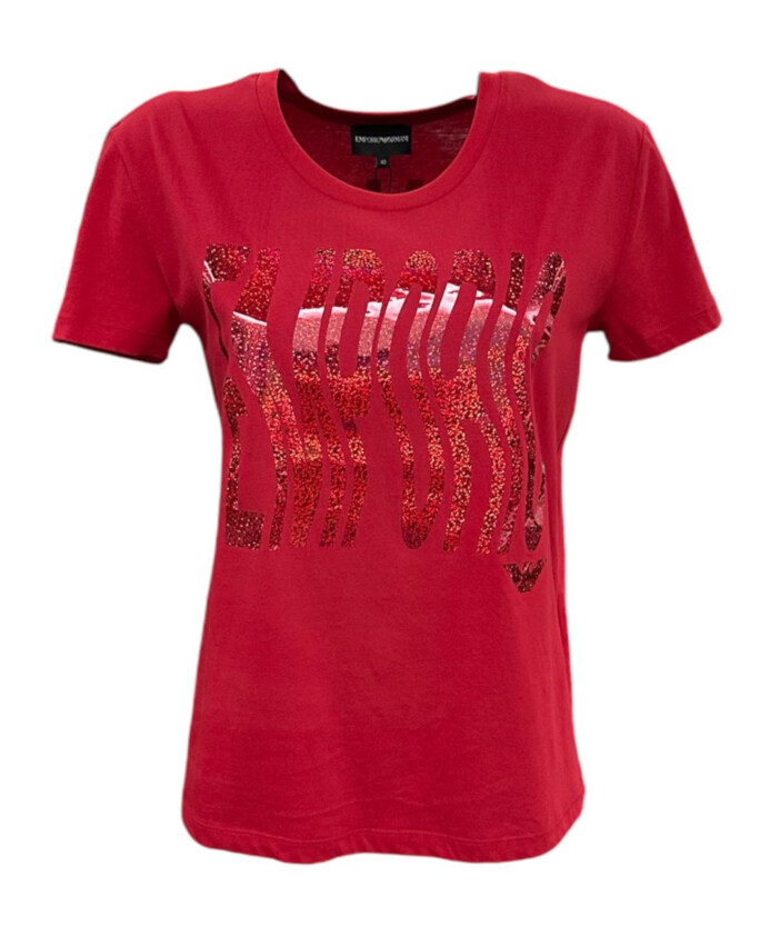 short-sleeve-t-shirt-with-glitter-logo