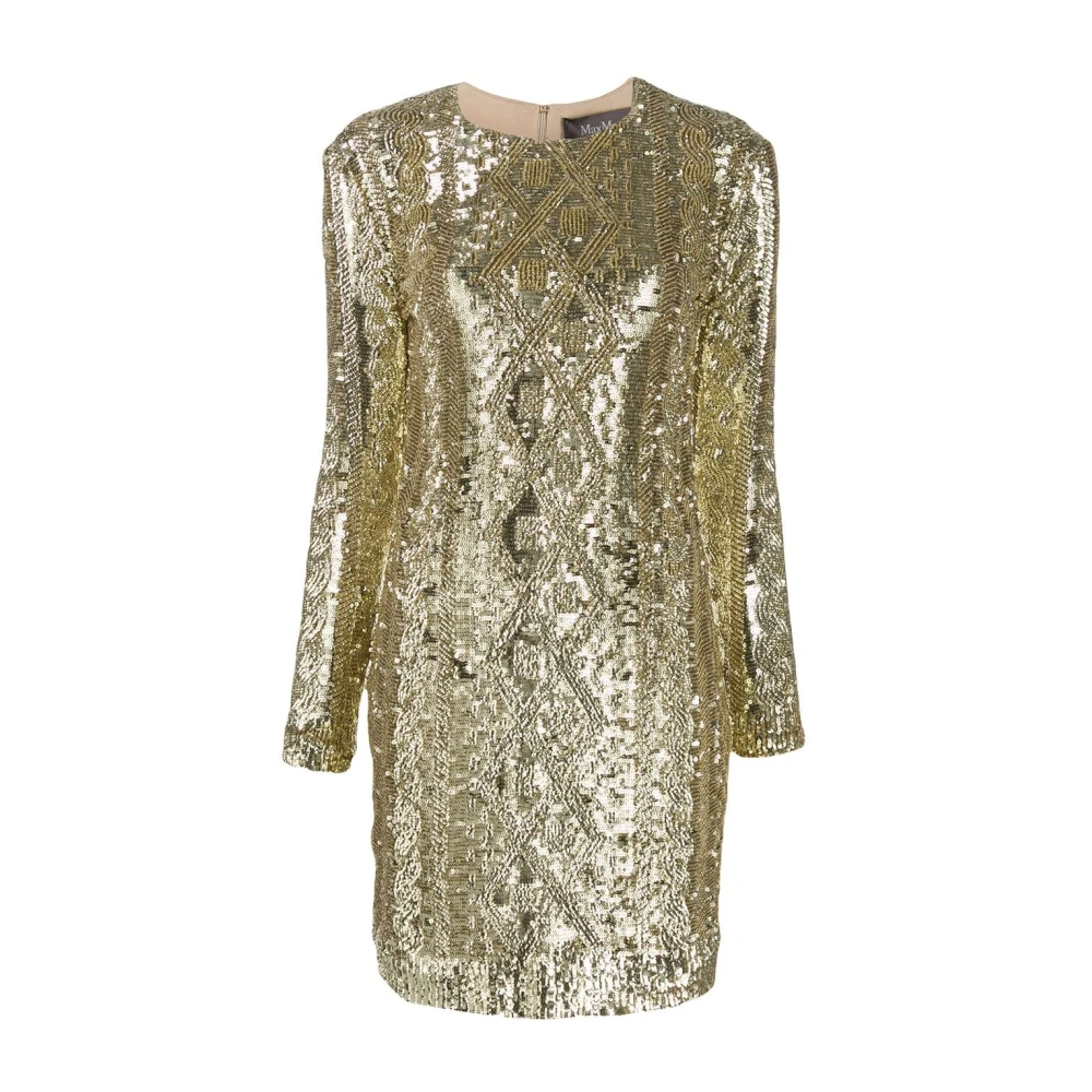 Max Mara Gouden Nicia Elegante Mode Ketting Yellow Dames