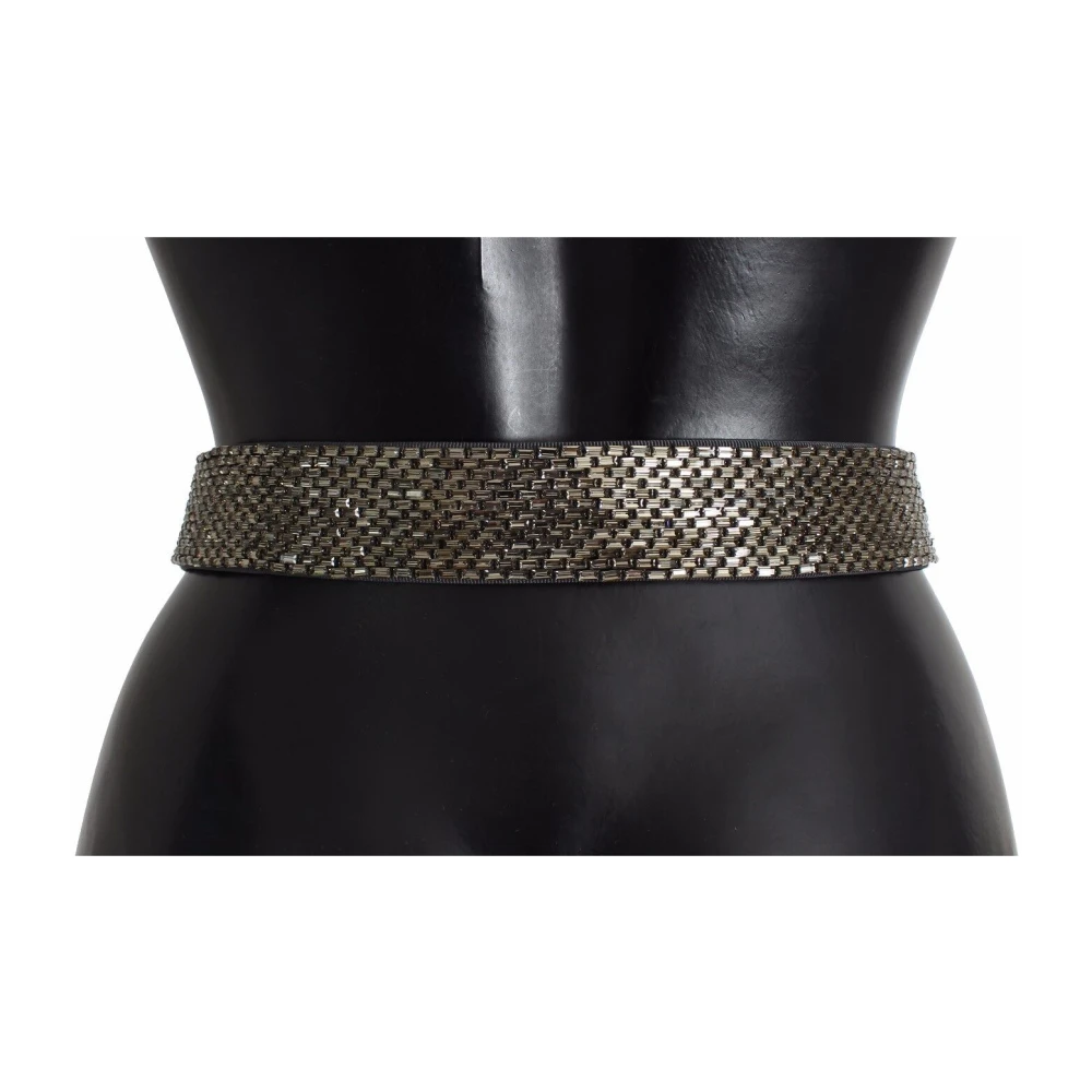 Dolce & Gabbana Paillet Kristal Taille Riem Multicolor Dames