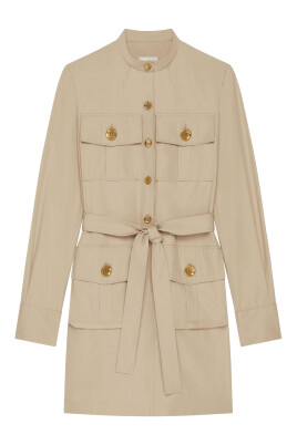 cotton-military-dress-with-mandarin-collar