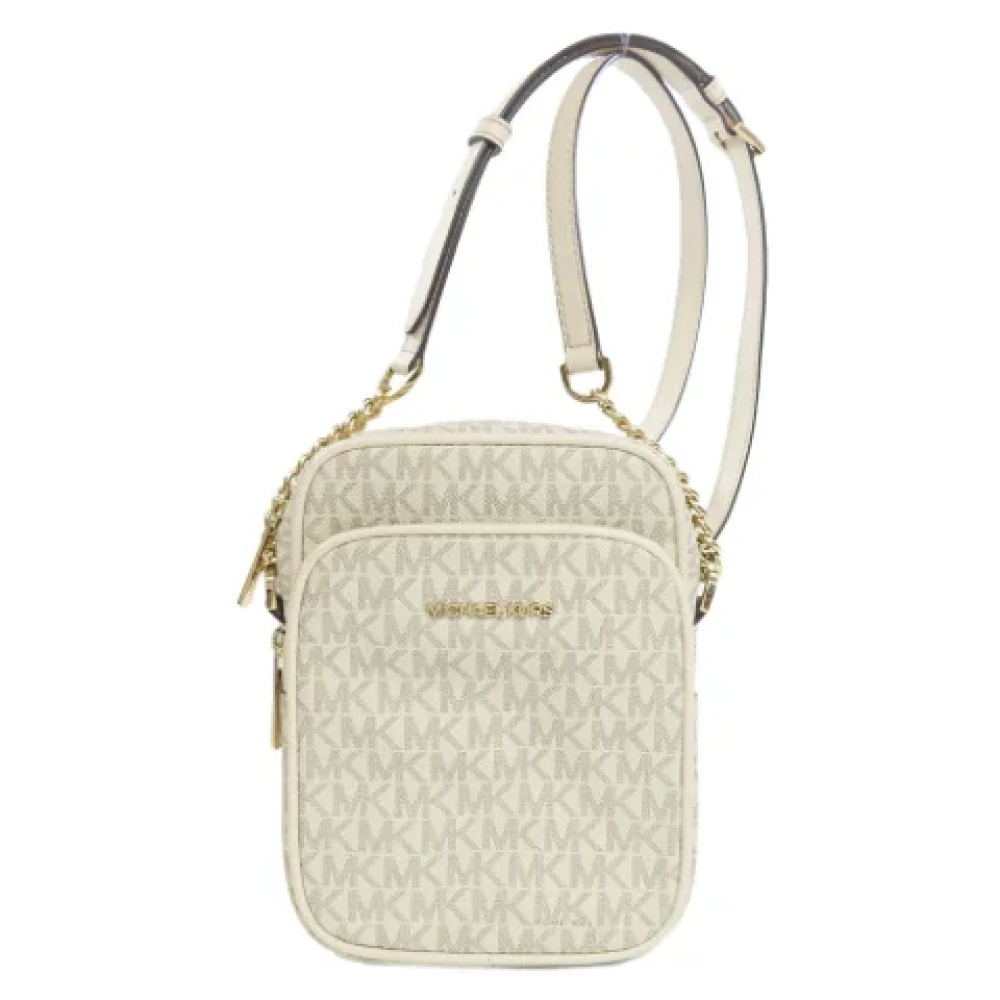 Michael Kors Pre-owned Plastic shoulder-bags White Dames