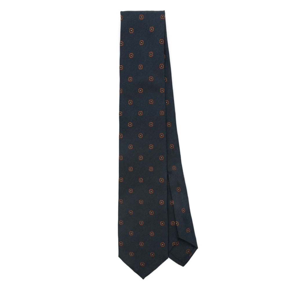 Barba Zwarte Stropdassen voor Mannen Aw24 Multicolor Heren