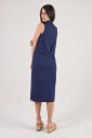 robe-bleue-en-coton-stretch-pour-femme