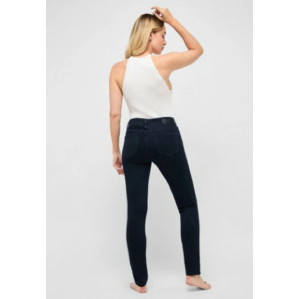 Angels Skinny Donkerblauwe Jeans Blue Dames