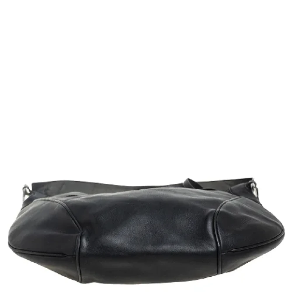 Salvatore Ferragamo Pre-owned Leather handbags Black Dames