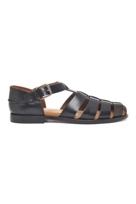 Mocassins i läder