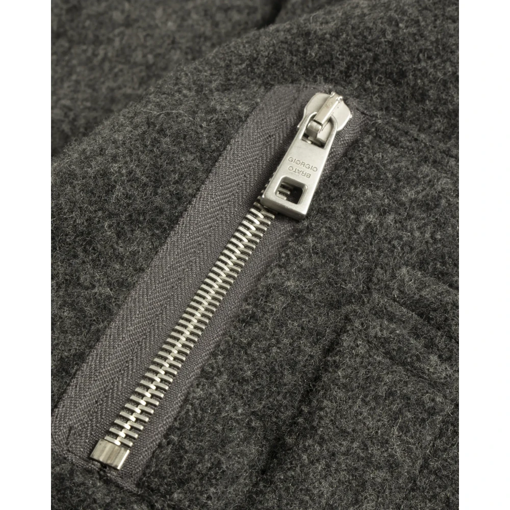 Giorgio Brato Urban Japanse Nylon Bomberjack Gray Heren