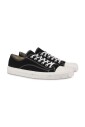 black-canvas-flatform-sneakers