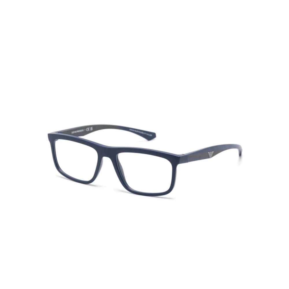 Emporio Armani Men's Blue Optical Frame - Glasses - 53 Mm - Accessories