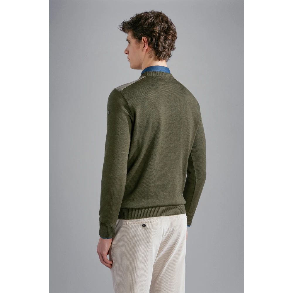PAUL & SHARK Groene Sweater Collectie Green Heren