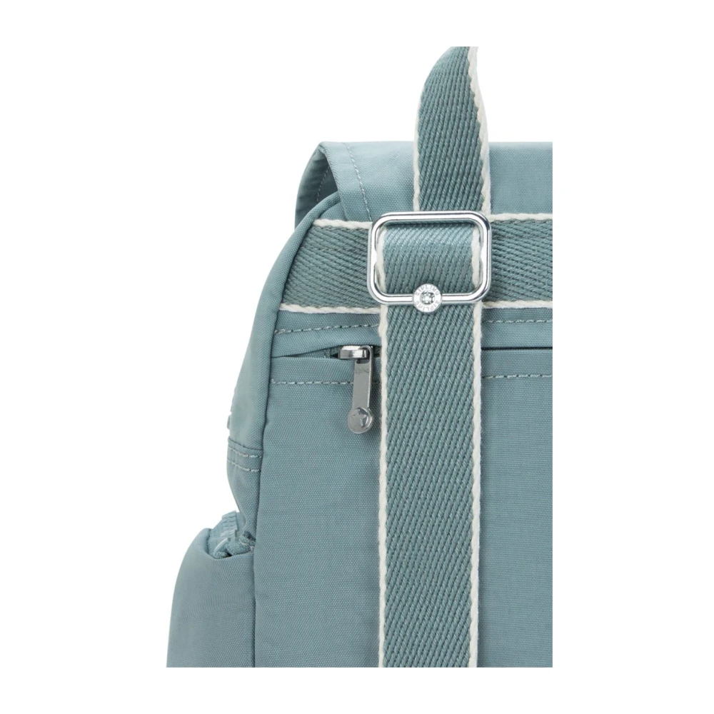 Kipling City Zip Rugzak Green Dames