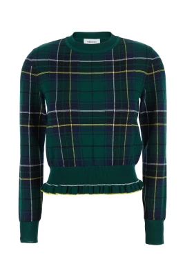 Wool Tartan Jumper