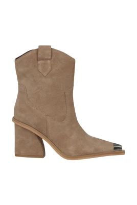 Bootie metallisk detalj textur