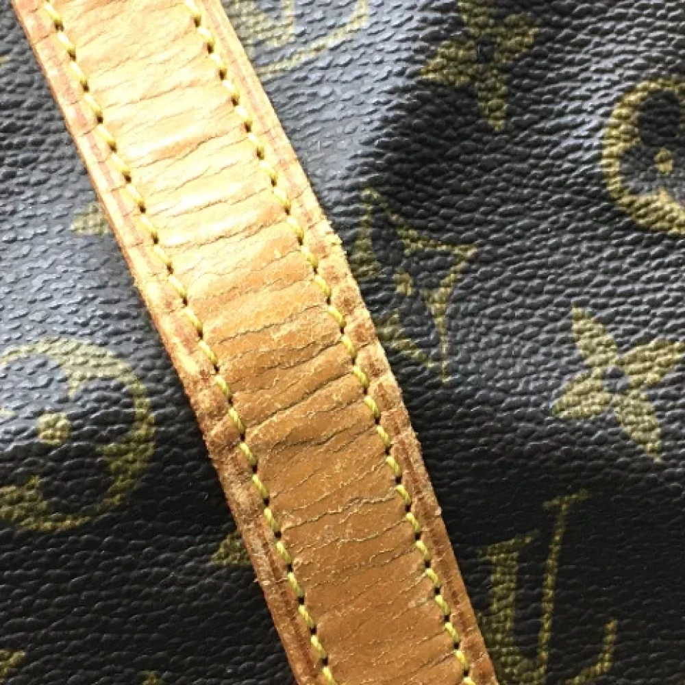 Louis Vuitton Vintage Pre-owned Cotton louis-vuitton-bags Brown Dames