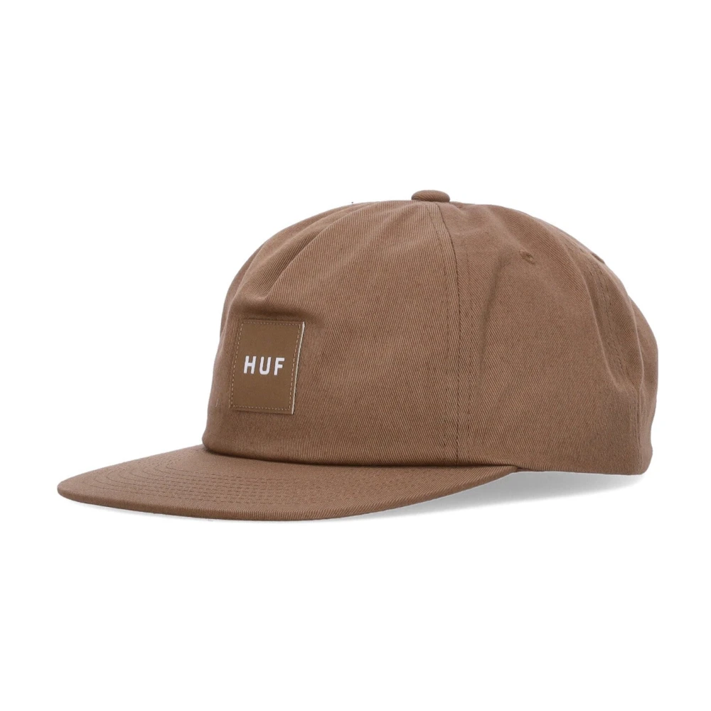 Huf Men's Beige Hats & Caps, One Size, Flat Visor Cap Set Snapback Rubber